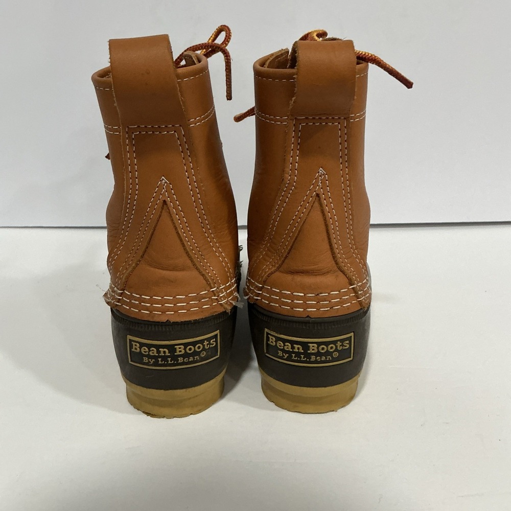L.L. Bean Duck Bean Boots Women's Size 6 M, Lace Up Waterproof Boot, Made In USA - Picture 3 of 11